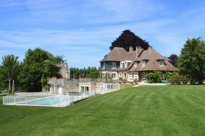 Château pour 22 personnes, avec Terrasse et Jardin en Normandie