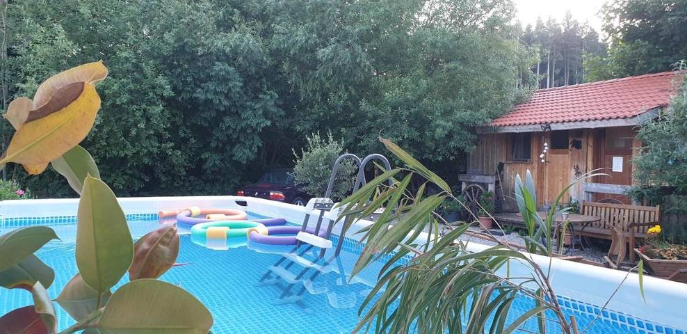 Ferienwohnung für 2 Personen, mit Ausblick und Pool sowie Garten in Memmingen - 3