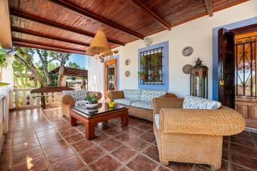 Villa in Santa Eulària des Riu, East Ibiza für 6 