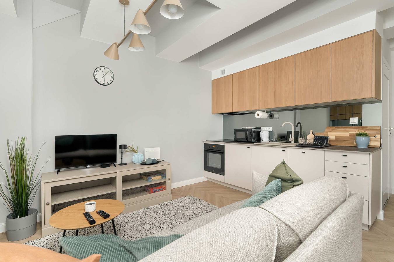 Ganze Wohnung, Spacious Apartment in the Center | Two Bedrooms | Desk. in Posen, Großpolen
