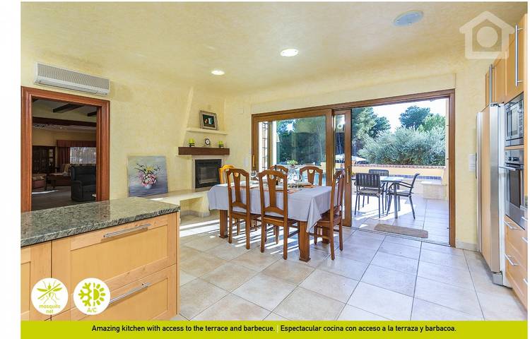 Chalet para 13 personas con jardín in Teulada, Costa Blanca