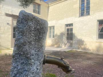 Gîte pour 6 personnes, avec jardin et vue, adapté aux familles à Le Coudray-Macouard