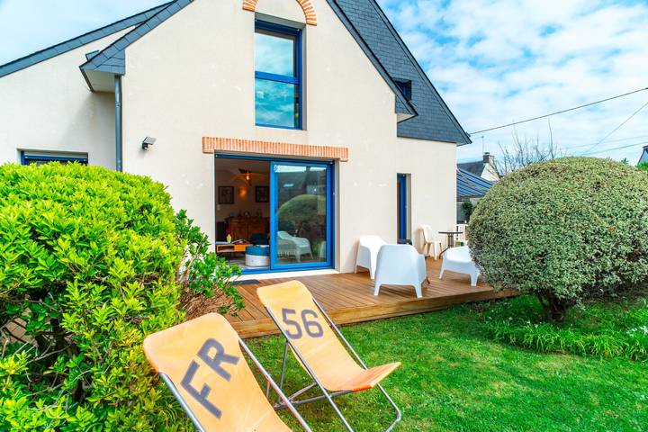 Maison de vacances pour 6 personnes, avec Terrasse et Jardin à Locmariaquer