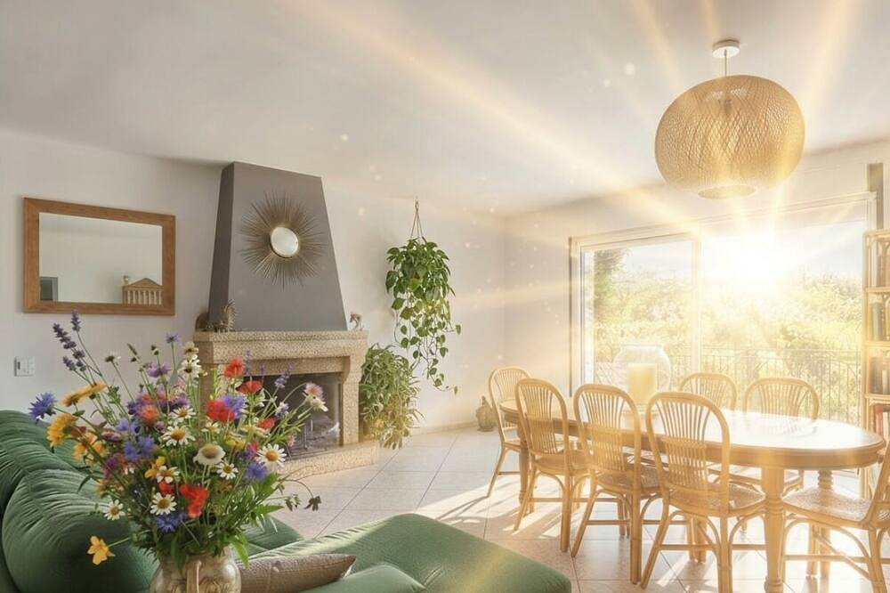 L'Oustaou… La Suite : Villa Balcon panoramique entre Luberon et Ste-Victoire in Jouques, Région d'Aix-en-Provence
