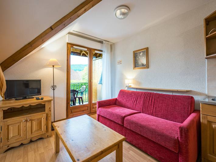 Studio für 4 Personen, mit Garten, mit Haustier