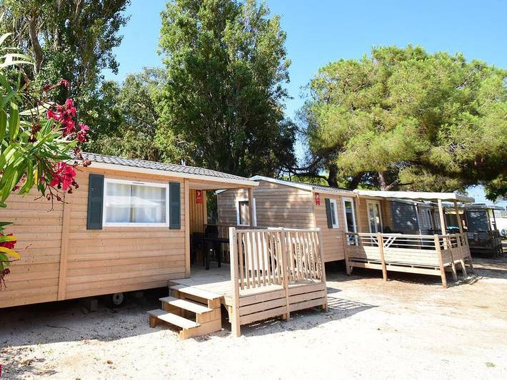 Camping Tikayan La Bergerie Plage - Mobilhome 2 personnes - Tennessy. Eco in La Bergerie, Hyeres