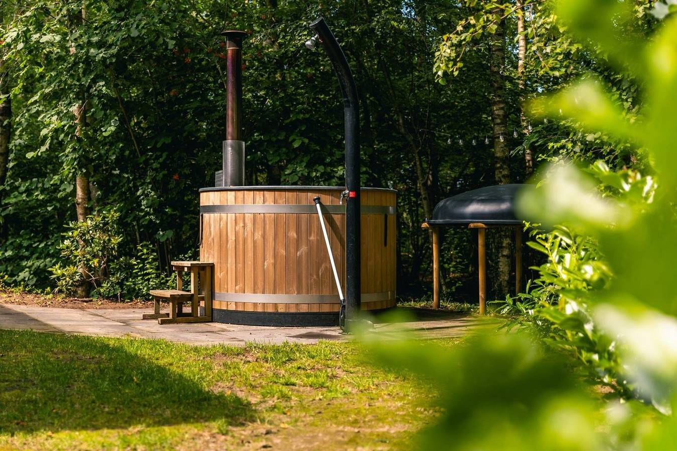 Europarcs Ruinen — Velthorst Hottub 4 in Ruinen, Nationalpark Dwingelderveld