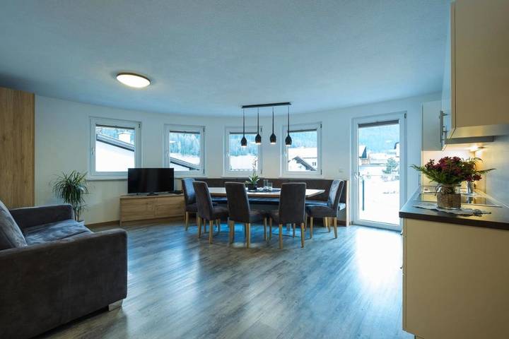 Ferienwohnung für 9 Personen, mit Balkon und Sauna sowie Ausblick in Mathon - 4