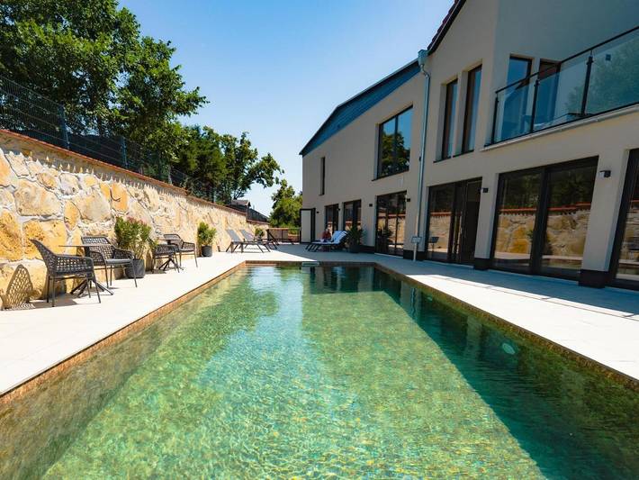 Hotel für 4 Personen, mit Sauna und Pool sowie Garten, mit Haustier in Elbe-Börde-Heide - 3