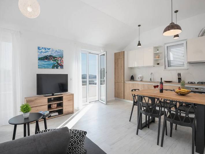 Appartamento vacanze per 4 persone, con vista oceano e balcone - 1