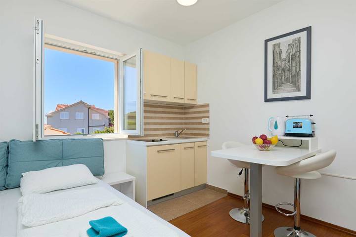 Studio für 2 Personen, mit Balkon/Terrasse und Terrasse in Grad Dubrovnik - 2