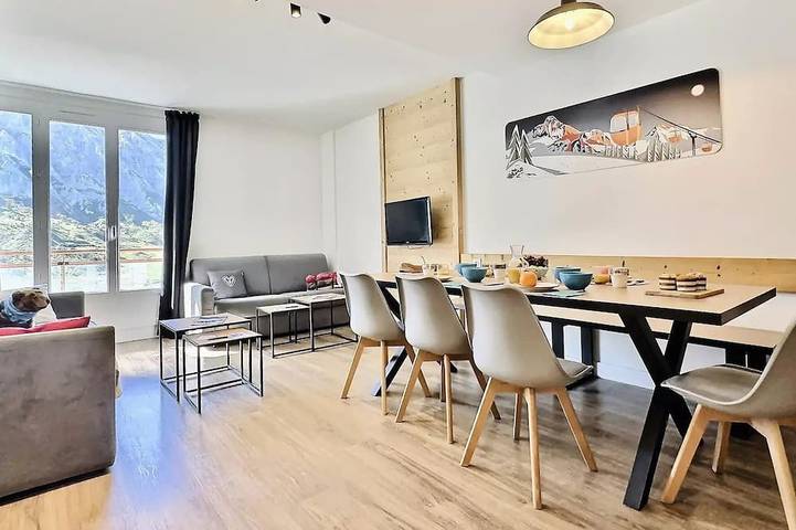 Appartement de vacances pour 8 personnes, avec Balcon