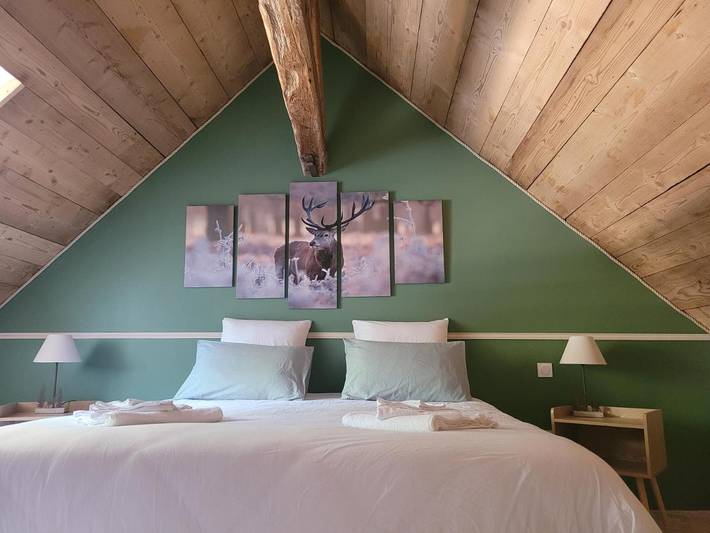 Chambre d’hôte pour 3 personnes, avec Terrasse