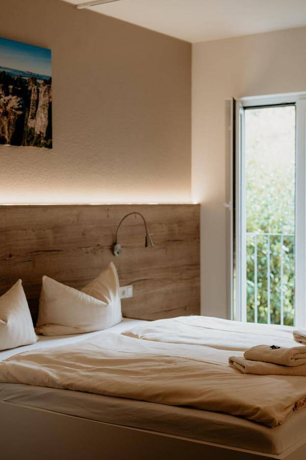 Hotel für 2 Personen, mit Terrasse und Garten sowie Sauna in Struppen - 4