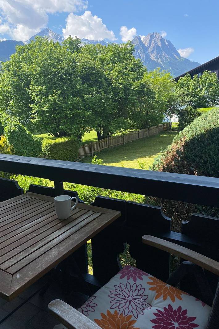 Ferienwohnung für 2 Personen, mit Balkon in den Ammergauer Alpen
