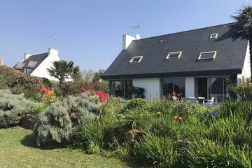 Gîte pour 8 personnes, avec jardin dans Plage Pendruc