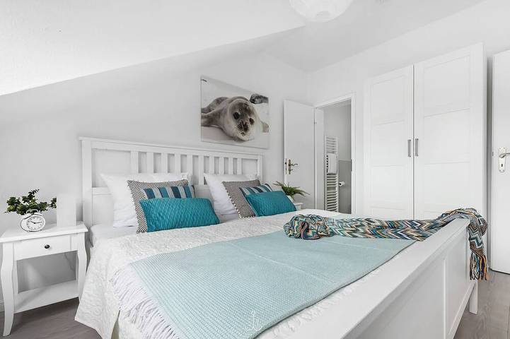 Ganze Wohnung, Deck 7 - für 3 Personen, zentrale Lage, ideal für Fahrradausflüge, Balkon in Büsum, Kreis Dithmarschen