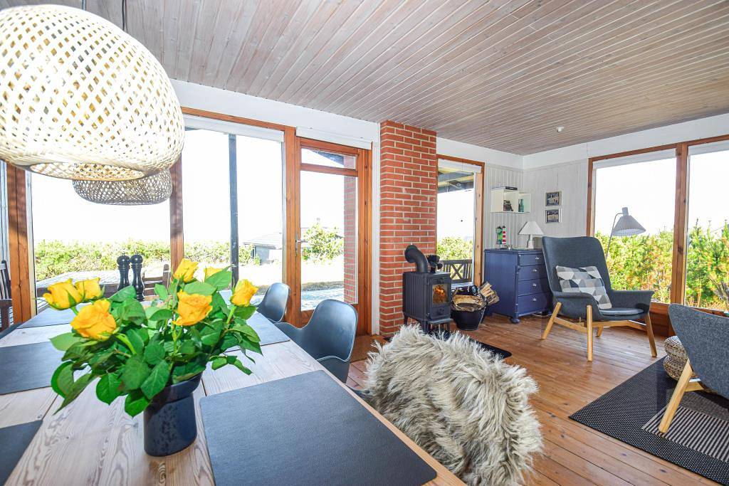 Ruhig gelegenes Ferienhaus mit weitem Blick über den Nissum Fjord in Ulfborg, Nissum Fjord