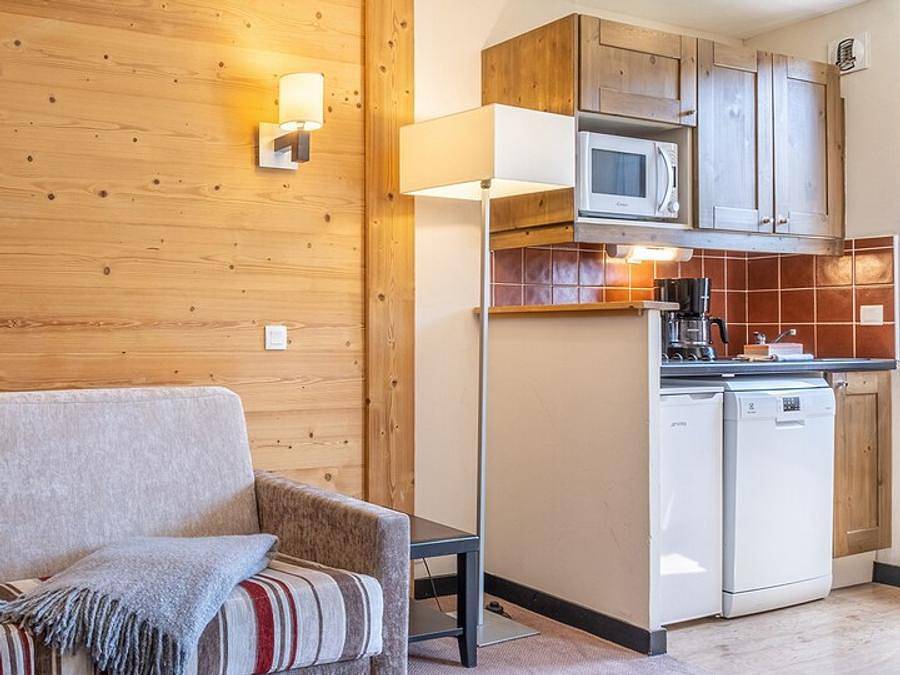 Pierre & Vacances Residence Le Quartz - Wohnung 4 personen - 1 Schlafzimmer - Bergblick in Belle Plagne, La Plagne-Tarentaise