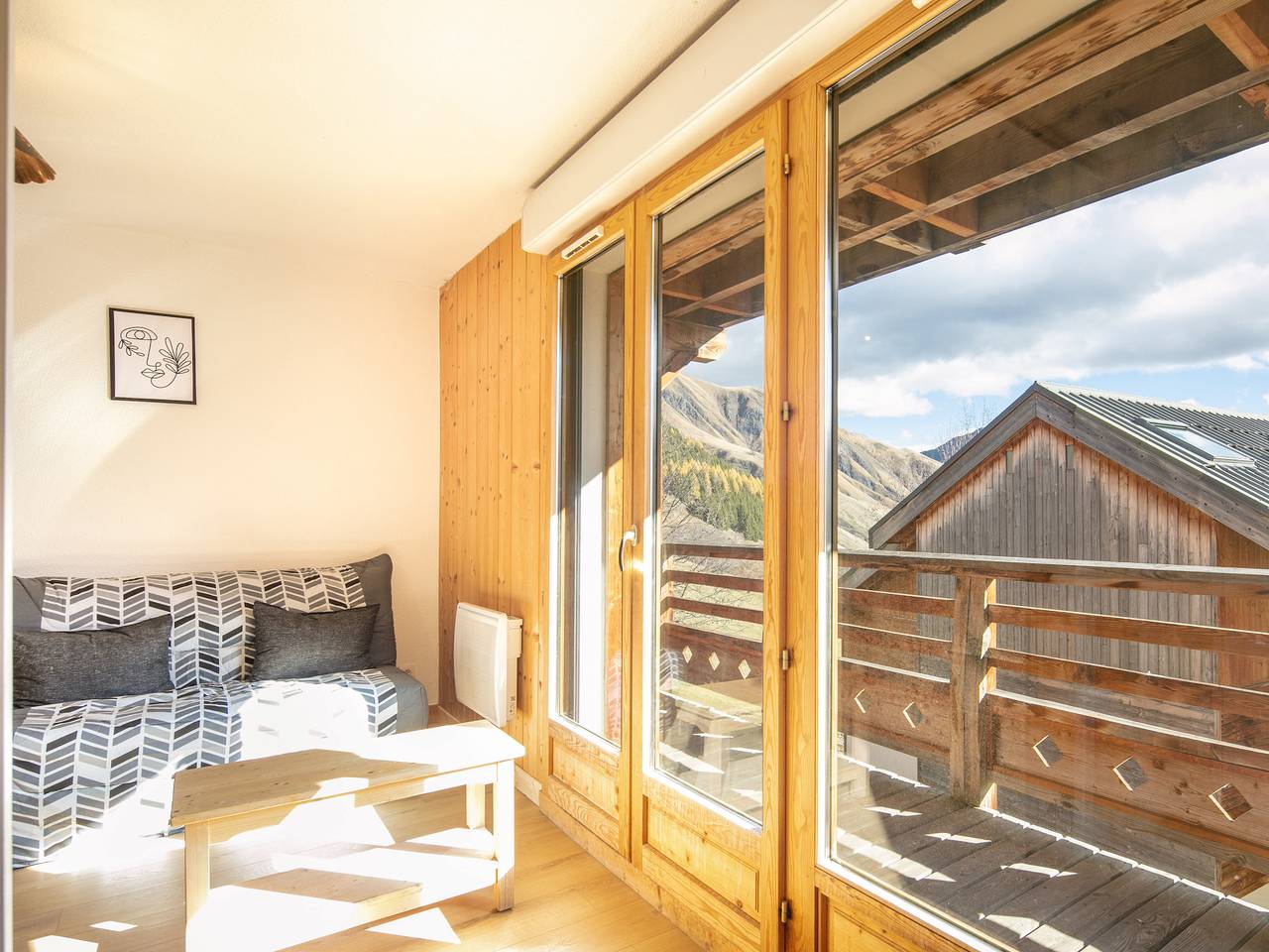 Entire studio, Les Biches N°84 in Saint-Sorlin-d'Arves, Saint-Jean-de-Maurienne region