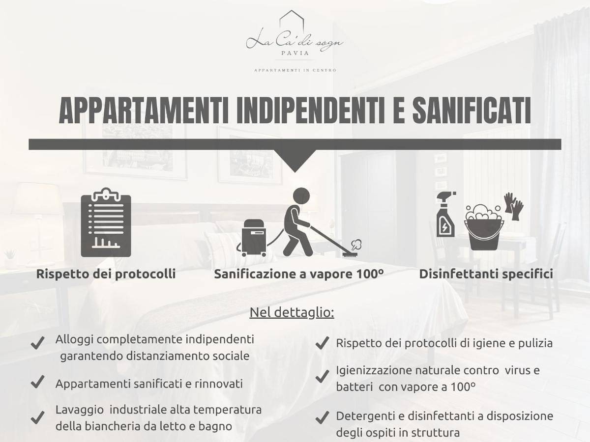 La Ca' di sogn in Pavie, Province de Pavie
