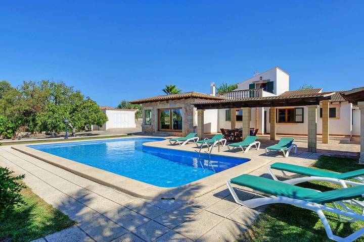 Finca mit Hund für 10 Personen, mit Terrasse und Garten in Alcúdia - 4