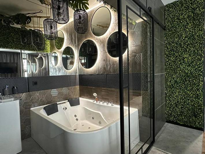 Ferienwohnung für 2 Personen, mit Sauna und Whirlpool sowie Garten - 1