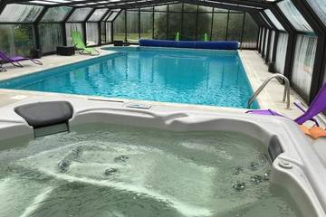 Cottage pour 2 personnes, avec jardin à Commensacq