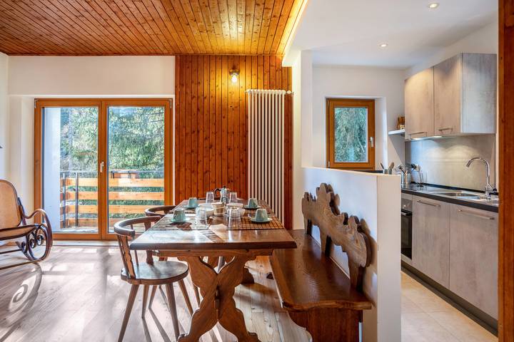 Ferienhaus für 4 Personen, mit Garten und Balkon in den Dolomiten - 3