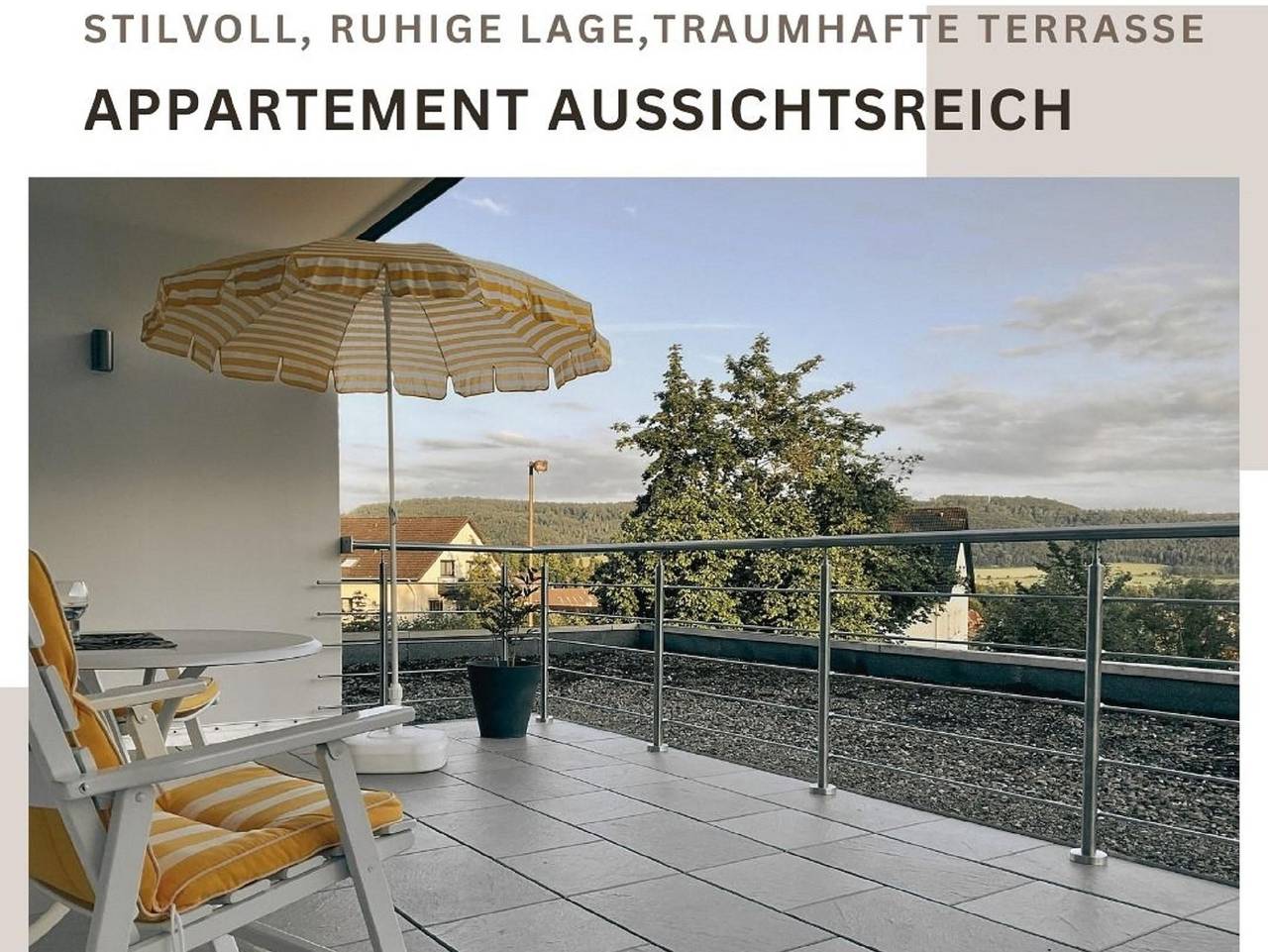 Ganze Ferienwohnung, Ferienwohnung "Aussichtsreich" - Appartement/Fewo, Dusche, Wc, 1 Schlafraum in Oesdorf (Bad Pyrmont), Bad Pyrmont