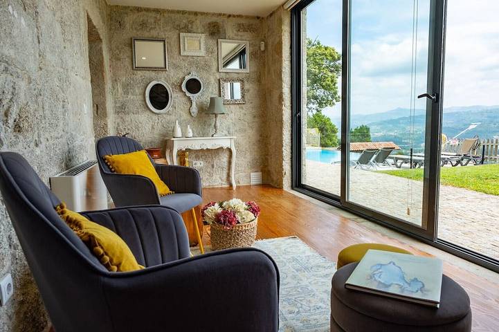 Gîte pour 6 personnes, avec jardin dans Jolda (Madalena) e Rio Cabrão - 4