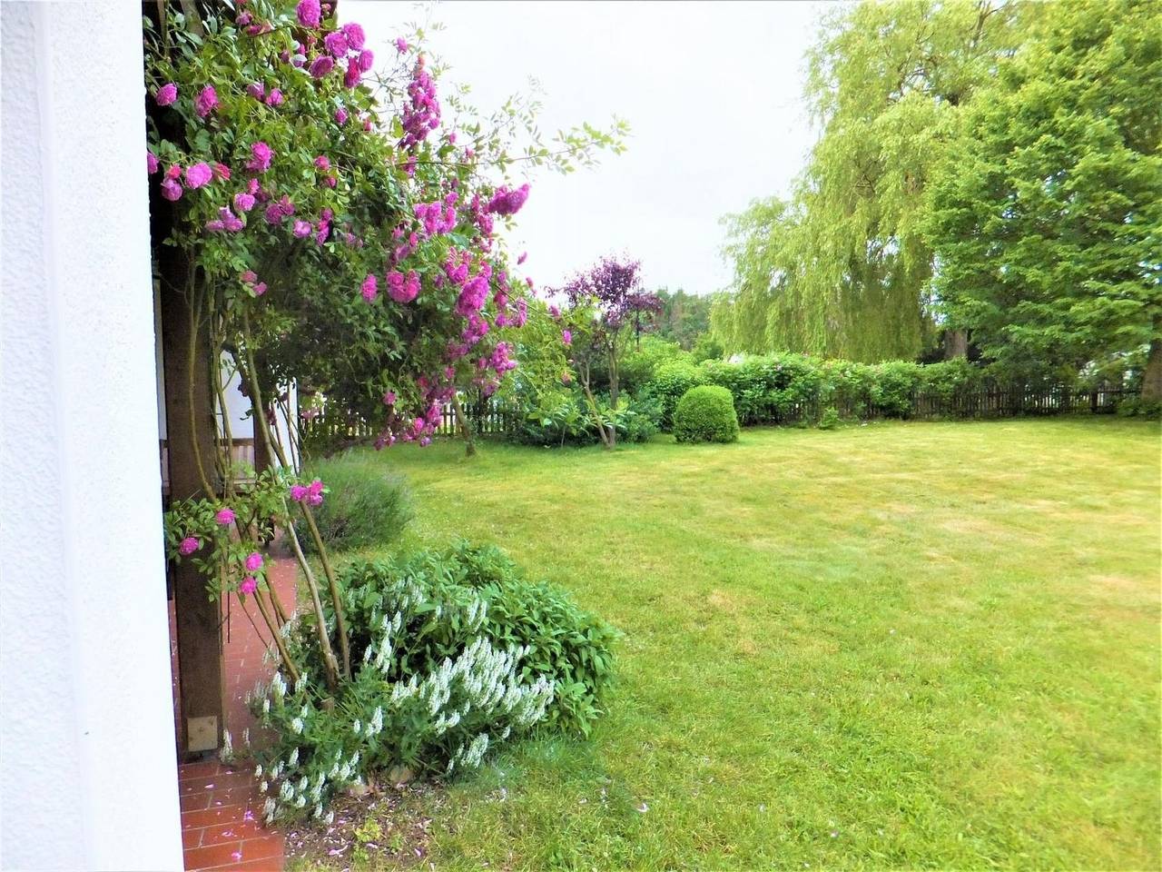 Ganze Ferienwohnung, Reetdach - Ferienwohnung " Spann mol ut " bei Binz in Pantow, Zirkow