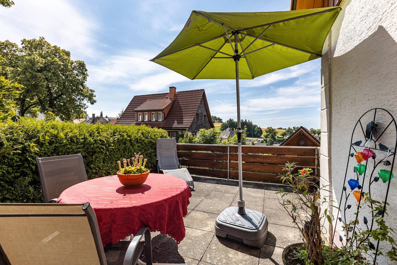 Zimmer 'Mit Terrasse' mit privater Terrasse und Wi-Fi in Bonndorf, Südschwarzwald