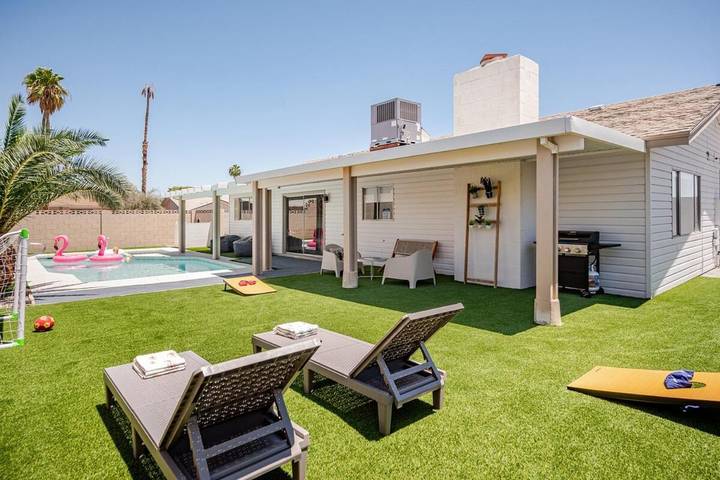 Dom dla 6 osób, z basen i jacuzzi w Las Vegas