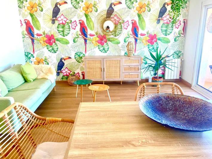 Ferienwohnung für 6 Personen, mit Ausblick und Balkon - 1