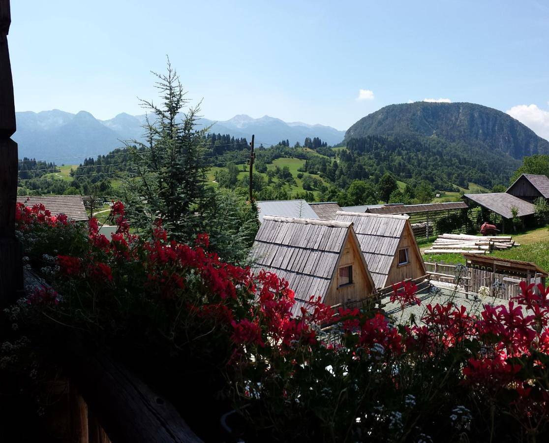 Garden Eco houses Čebelica in Wochein, Triglav Nationalpark