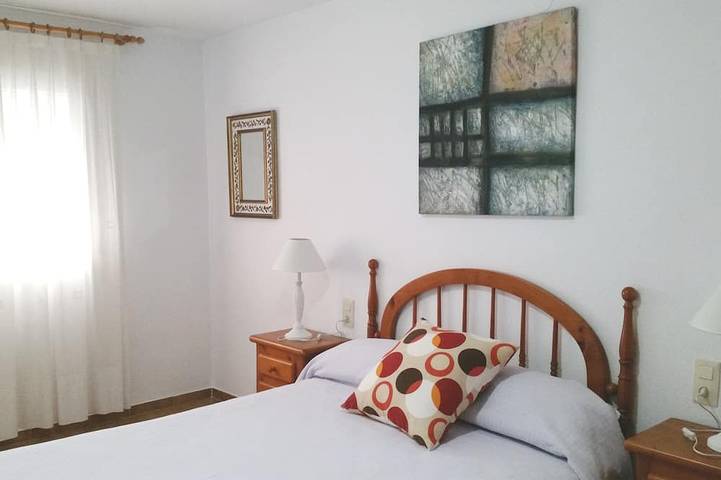 1st Line beach with private access-A. A.WIFI-TV-Sat, in Platja de Burguera (Oliva), Oliva