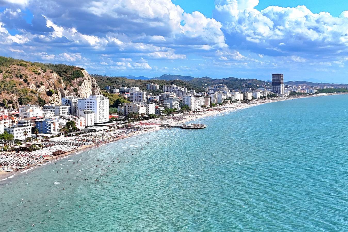 Geheel appartement, Vakantieappartement voor 4 personen met balkon in Durrës (stad), Albanië