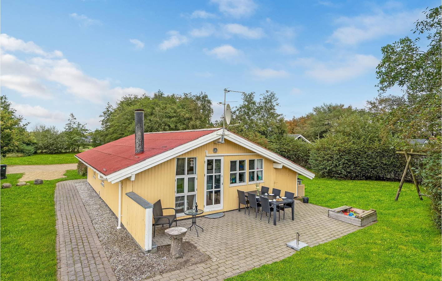 Holiday home for 5 people with terrace in Bork Havn, Ringkøbing fjord