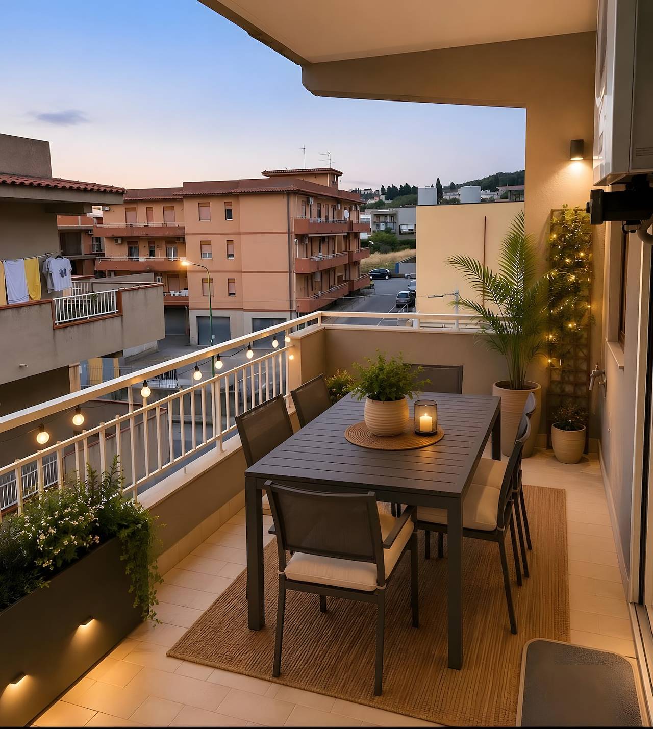 Appartement entier, Appartement 'Casa Blu' avec terrasse privée et Wi-Fi in Torregrotta, Province de Messina