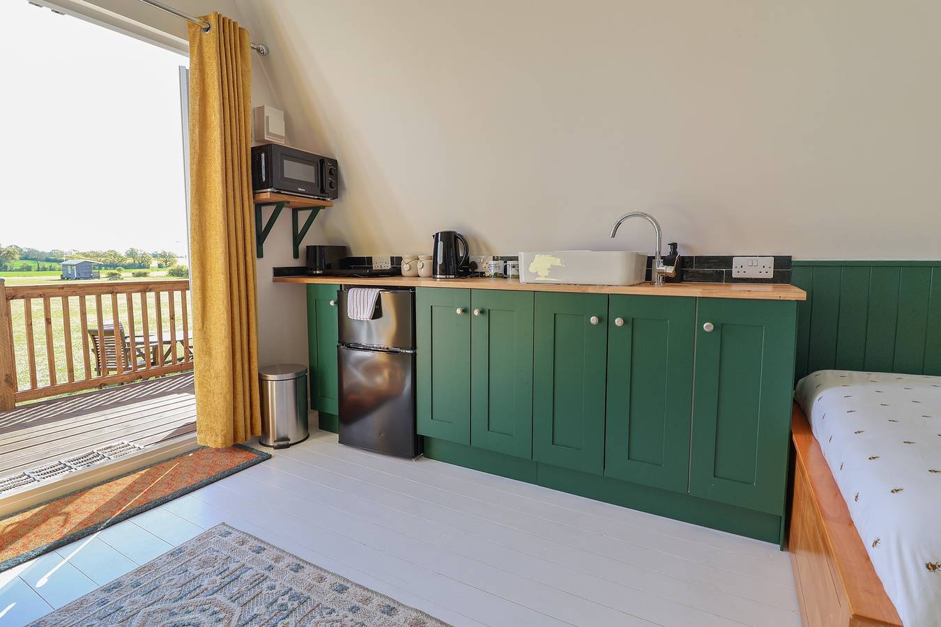Hütte für 4 Personen mit Garten in Suffolk