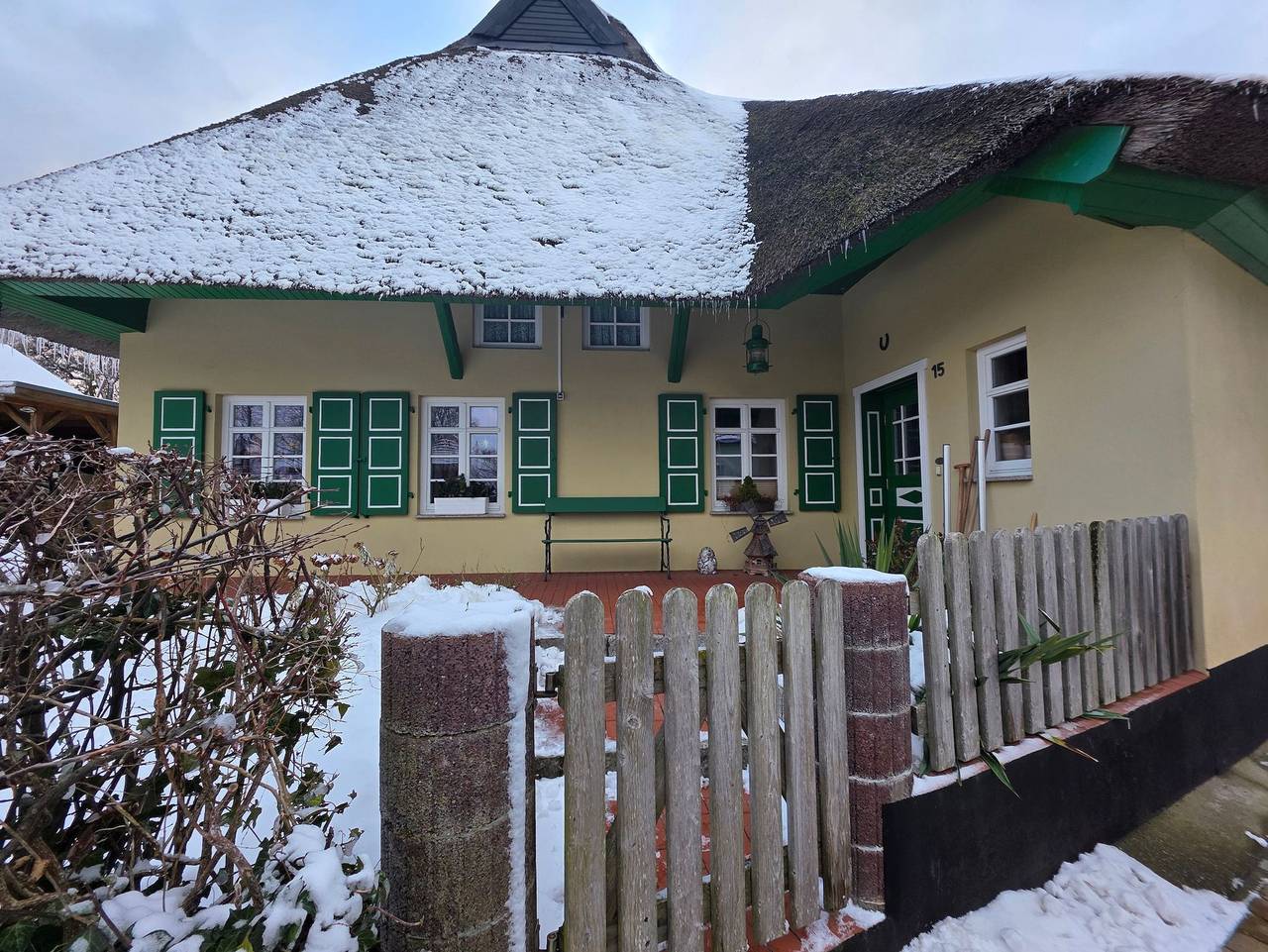 Ganze Ferienwohnung, Im Reetdachhaus - Id 44325 - Im Reetdachhaus in Wustrow, Fischland