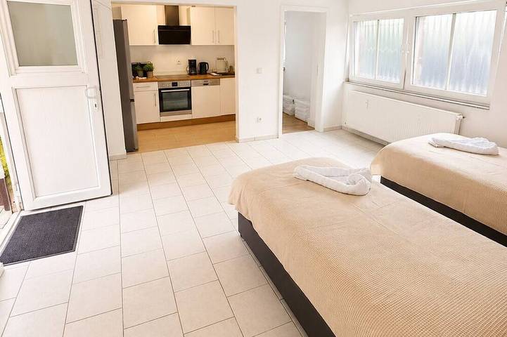 Ganze Wohnung, Nice Flats Premium 2 Zimmer 4 Bett Apartment, Smarttv , Terrasse in Hamm, Ruhrgebiet