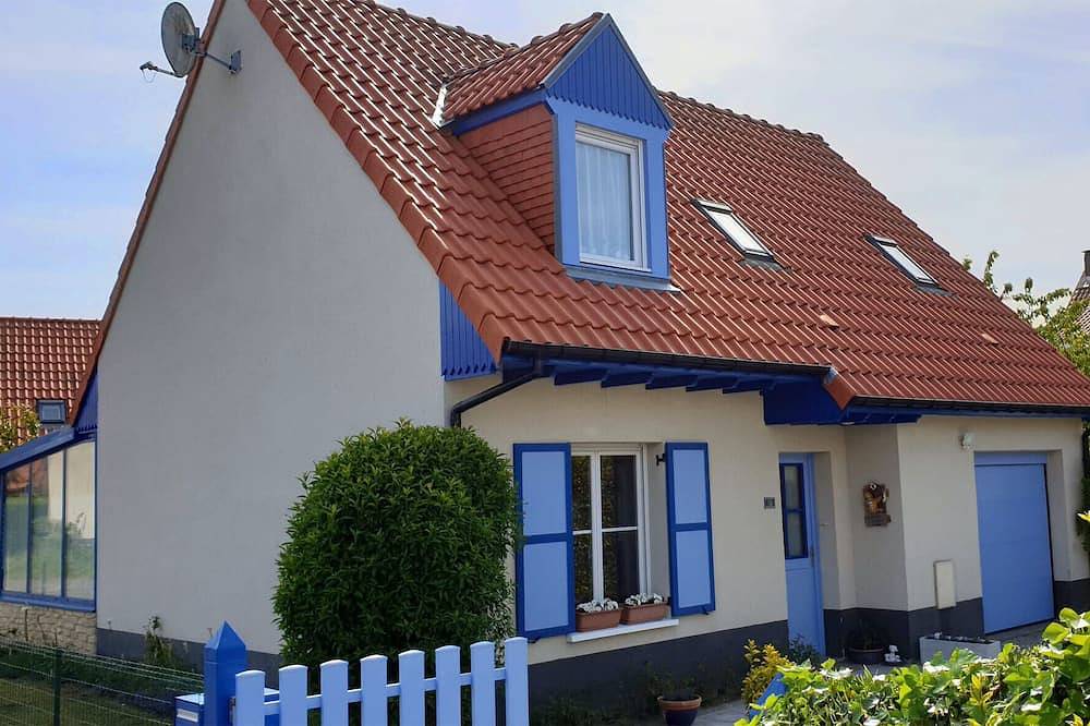 Komfortables und entspannendes Haus, große Veranda und eingezäunter Garten in Wissant in Wissant, Boulogne-sur-Mer und Umgebung