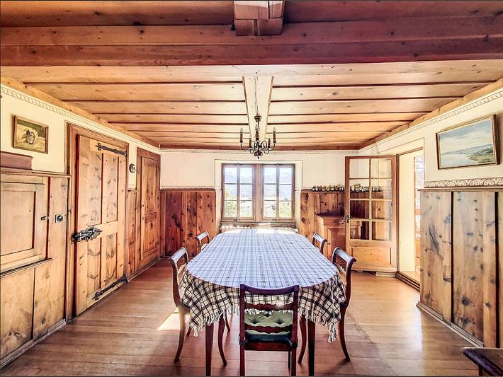 Location de vacances pour 10 personnes, avec vue ainsi que balcon et jardin à Lens (Suisse) - 2