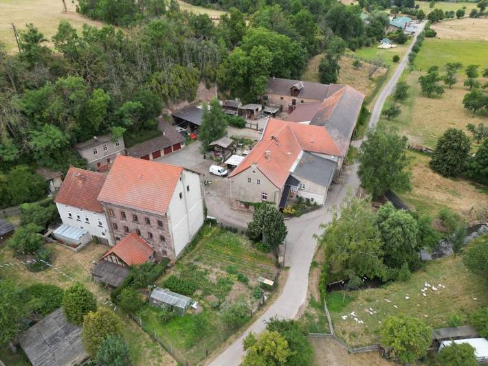 Ferienwohnung für 4 Personen, mit Terrasse und Garten in Schönburg