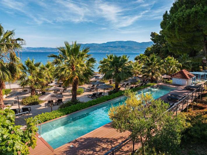 Bungalow für 3 Personen, mit Terrasse und Sauna sowie Kinderpool und Pool auf Brac - 2