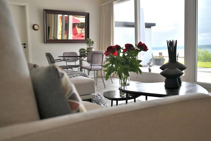 Ferienhaus für 4 Personen, mit Garten und Ausblick in Flensburger Förde