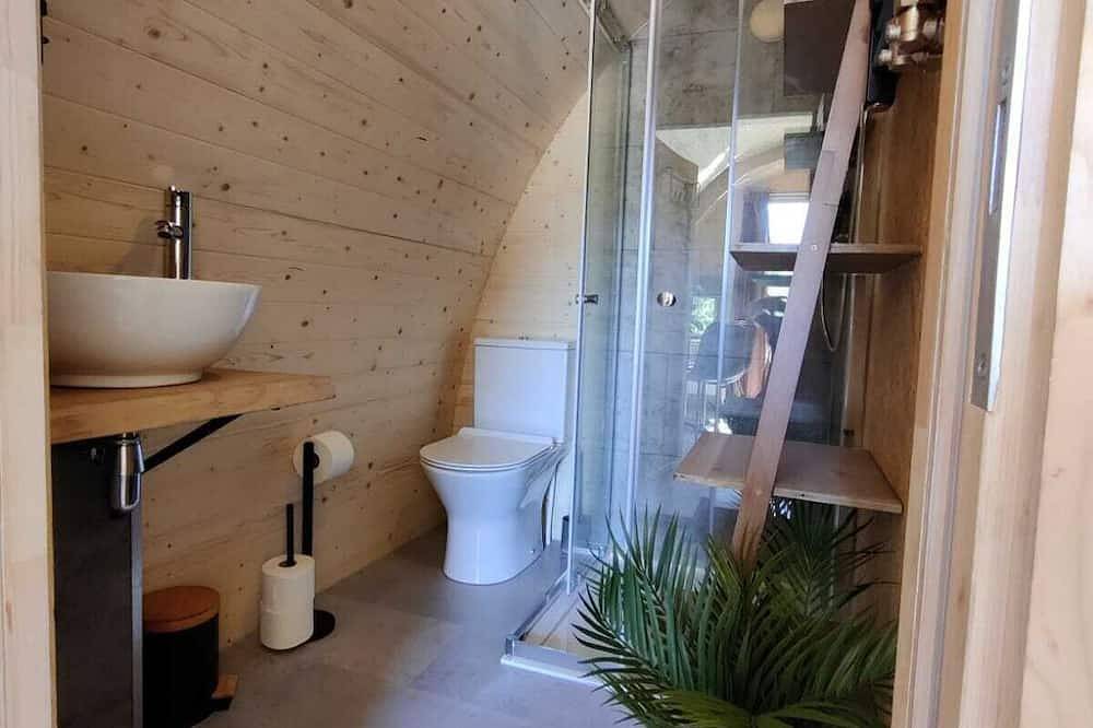 Unsere Wood Lodges sind ansprechend eingerichtet und komplett ausgestattet. in Wilsum, Landkreis Grafschaft Bentheim