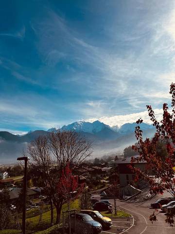 Gîte pour 2 personnes, avec terrasse et vue à Domancy